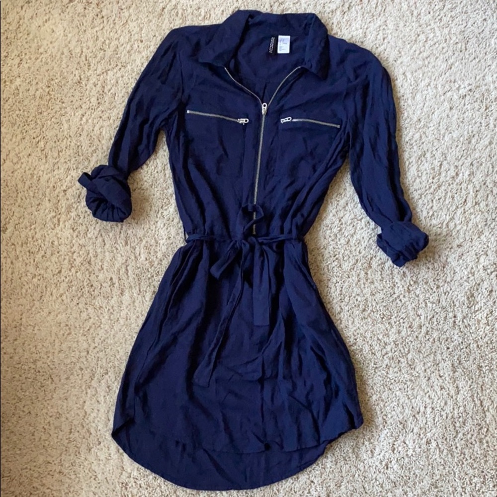 Blue dress
